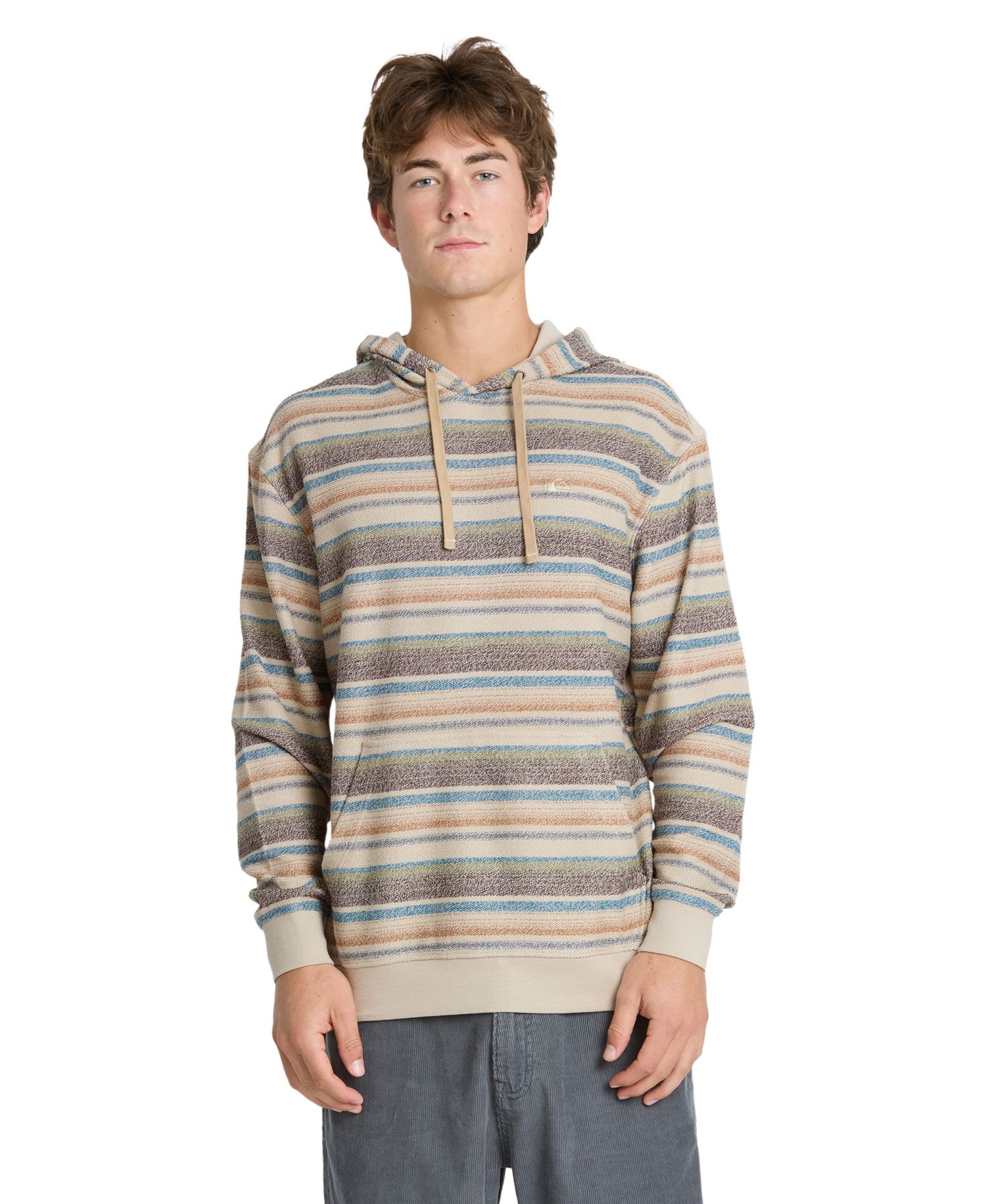 Men's Great Otway Striped French Terry Sweatshirt