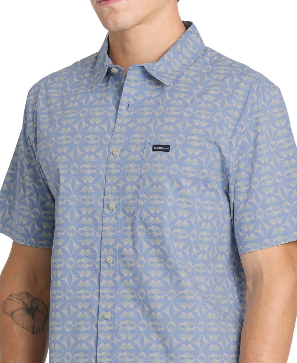 Quiksilver Men's Nature Tile Classic Shirt