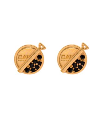 Crystal Premium Caviar Stud Earrings