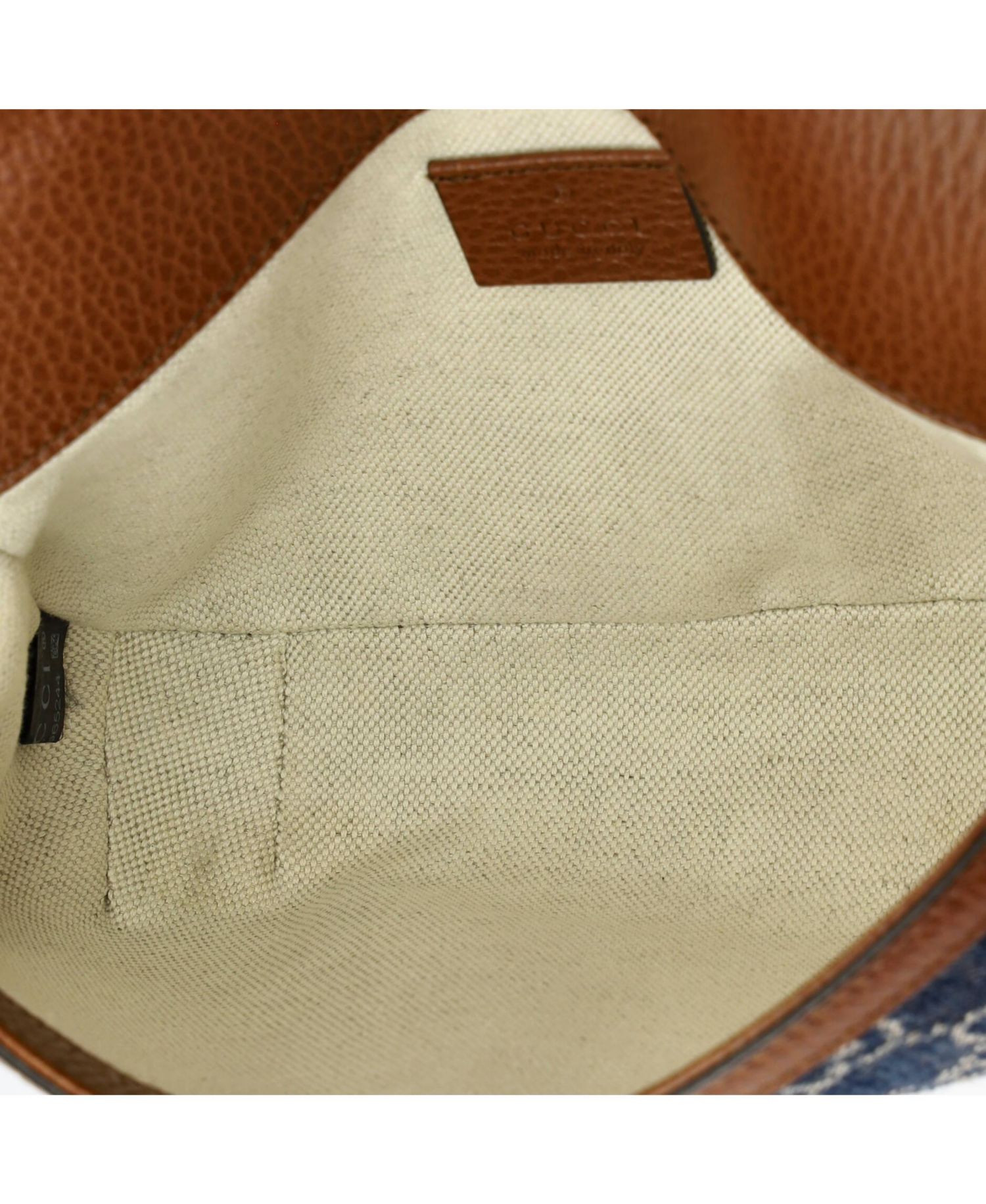 Mini Horsebit 1955 Shoulder Bag GG Denim