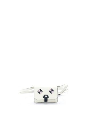 Chien Card Holder with Strap Swift and Chevre Mysore