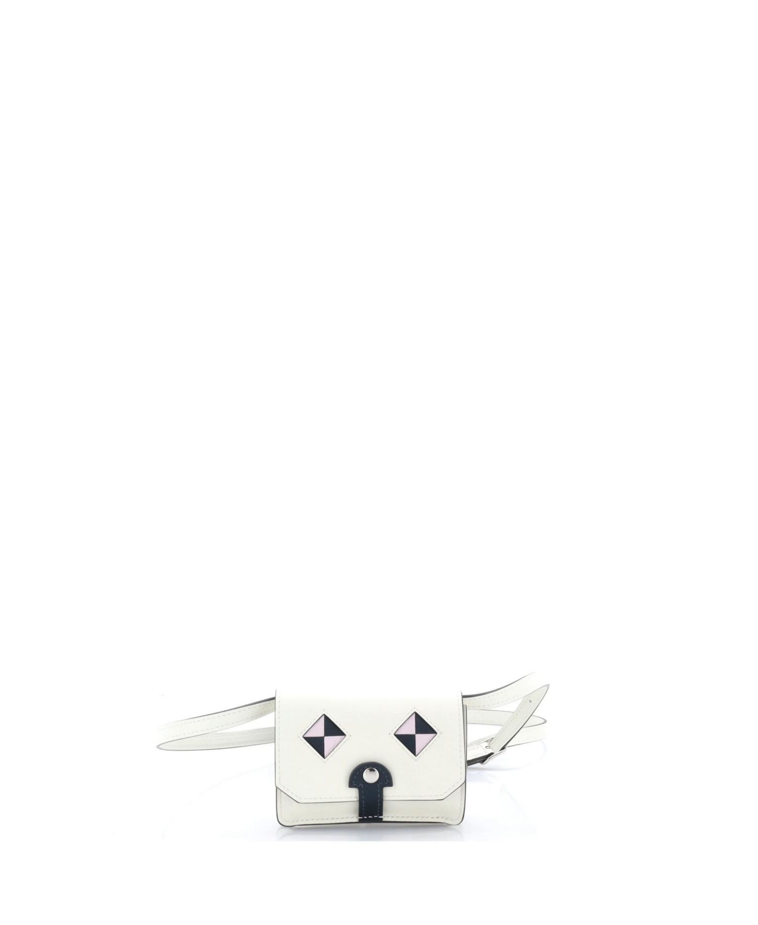 Chien Card Holder with Strap Swift and Chevre Mysore