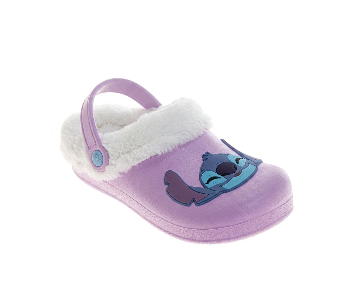 Детские сабо Disney Kids Classic Fleece Lined, цвет: Сиреневый — фото 1
