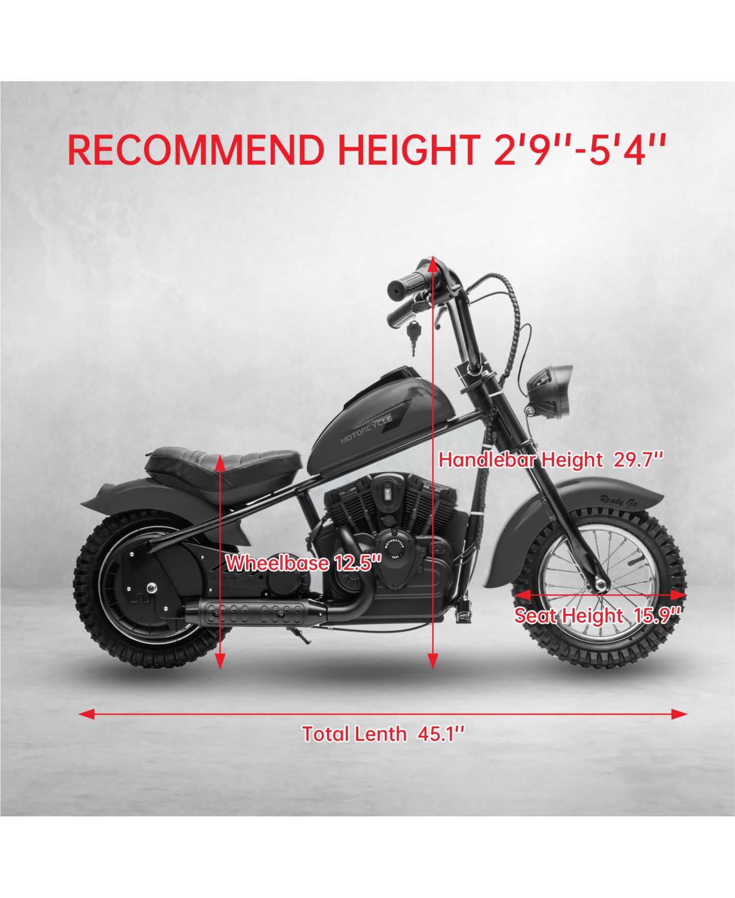 Детская игрушка homfan 24V 250W Electric Dirt Bike for Kids, 2-Speed Ride On Motorcycle, Up to 14 MPH, Leather Seat, Rear Brake, For Ages 8-12 — фото 2