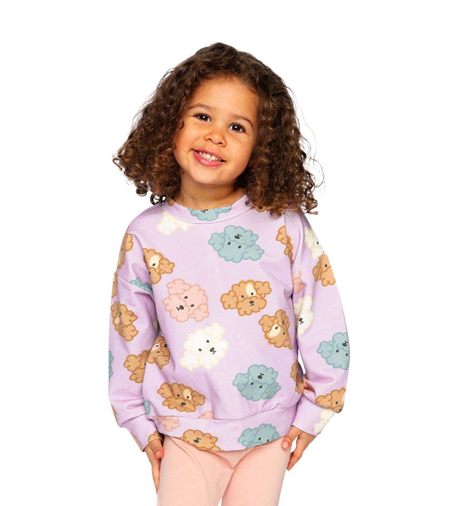 Little and Big Girl (6-12) Printed Sweatshirt