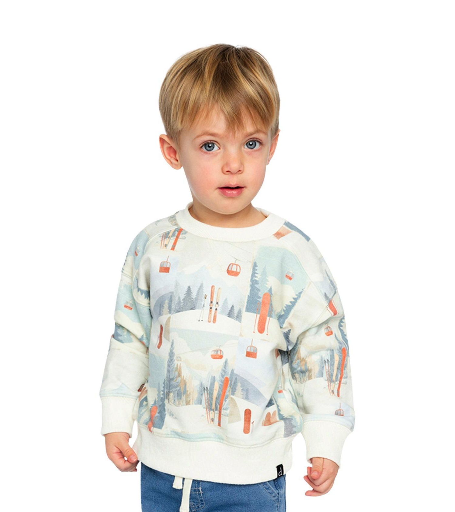 Little and Big Boy (6-8)Fleece Sweatshirt