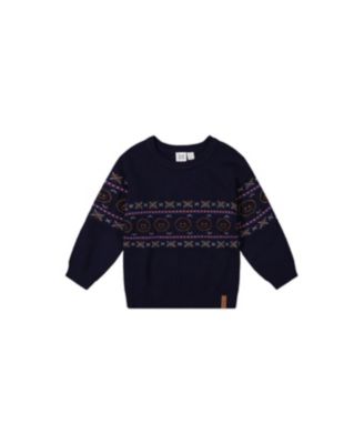 Little Boys (6-12) Jacquard Sweater