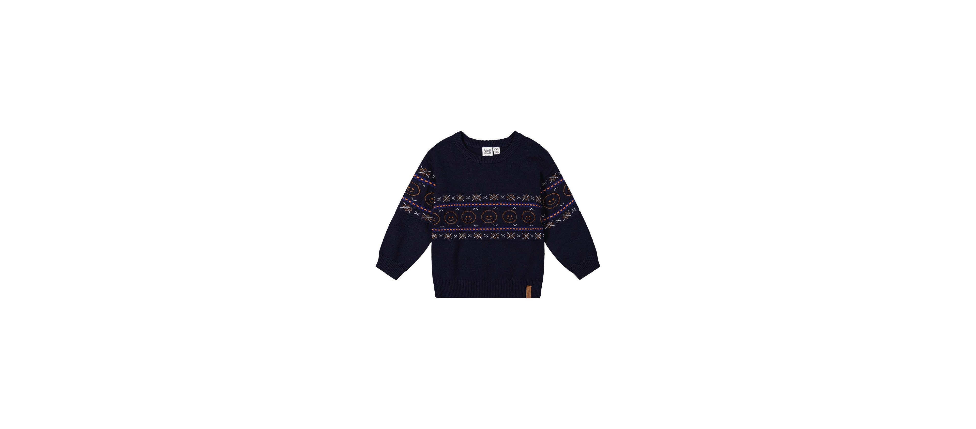 Deux par Little Boys (6-12) Jacquard Sweater