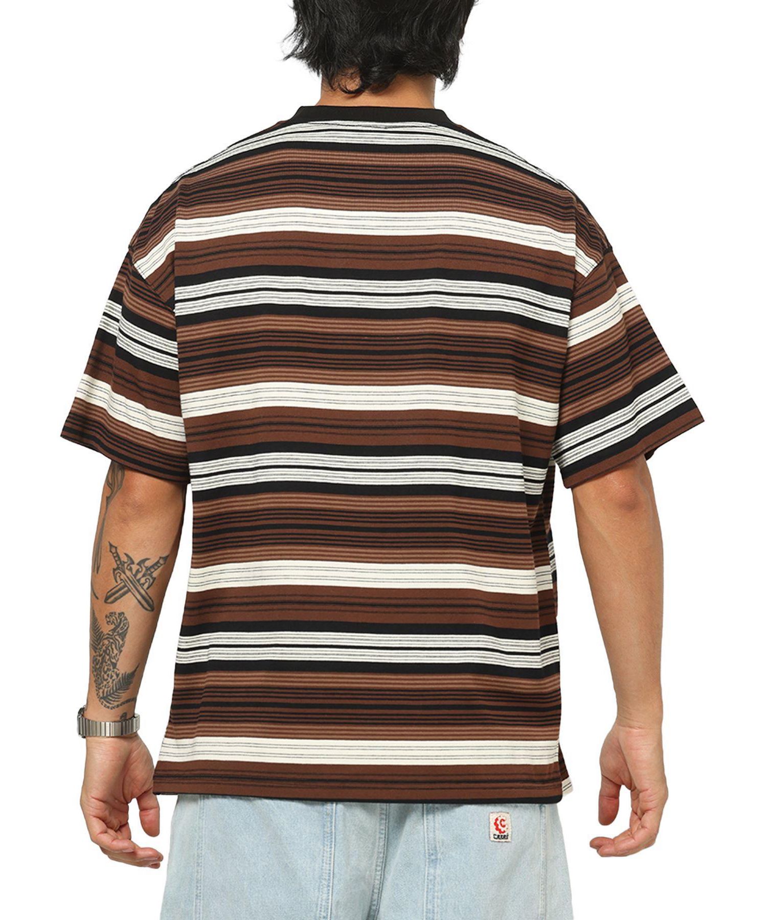 Men's Striped Pocket T-Shirt