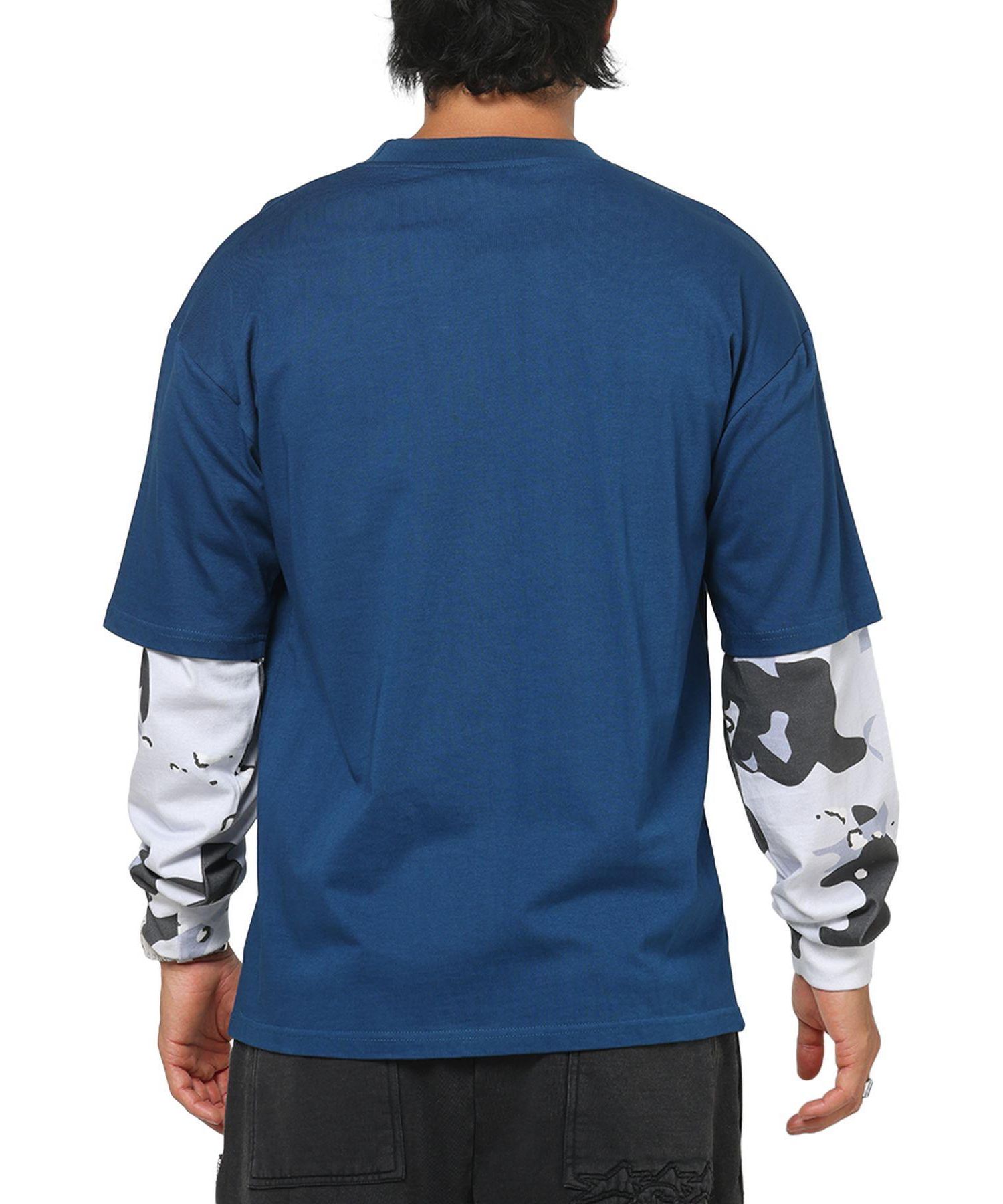 Men's Static Layered Long Sleeve T-Shirt