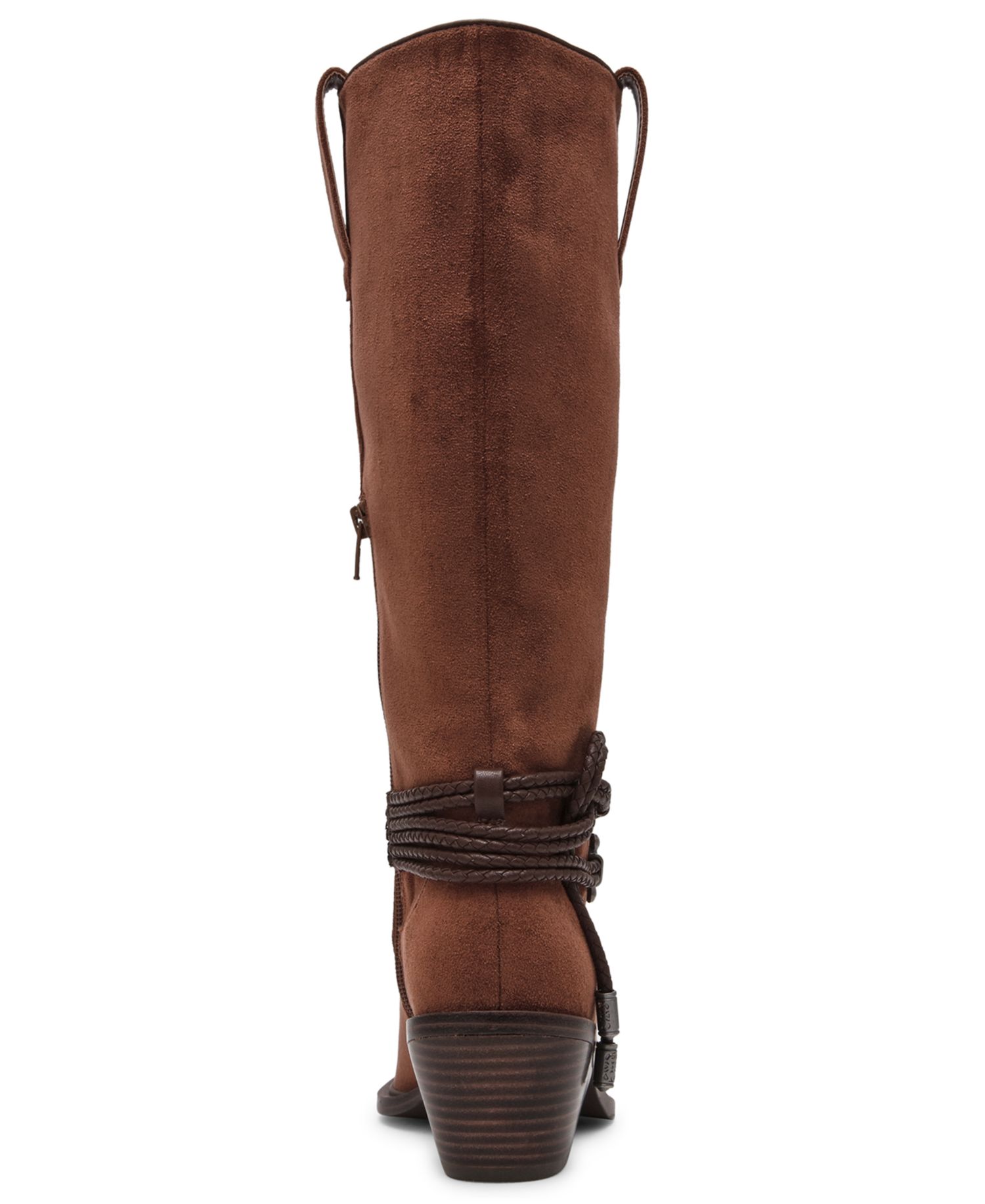 Women's Gennie Braided Buckle Western Tall Boots