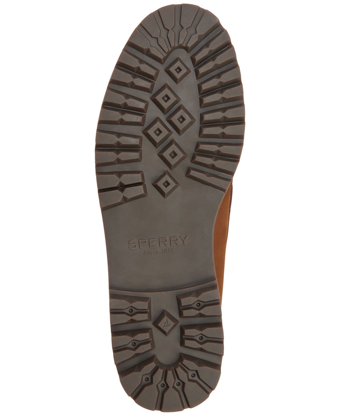 Обувь Sperry Men's Authentic Original™ 2-Eye Lug Sole Boat Shoes, цвет: Коричневый — фото 5