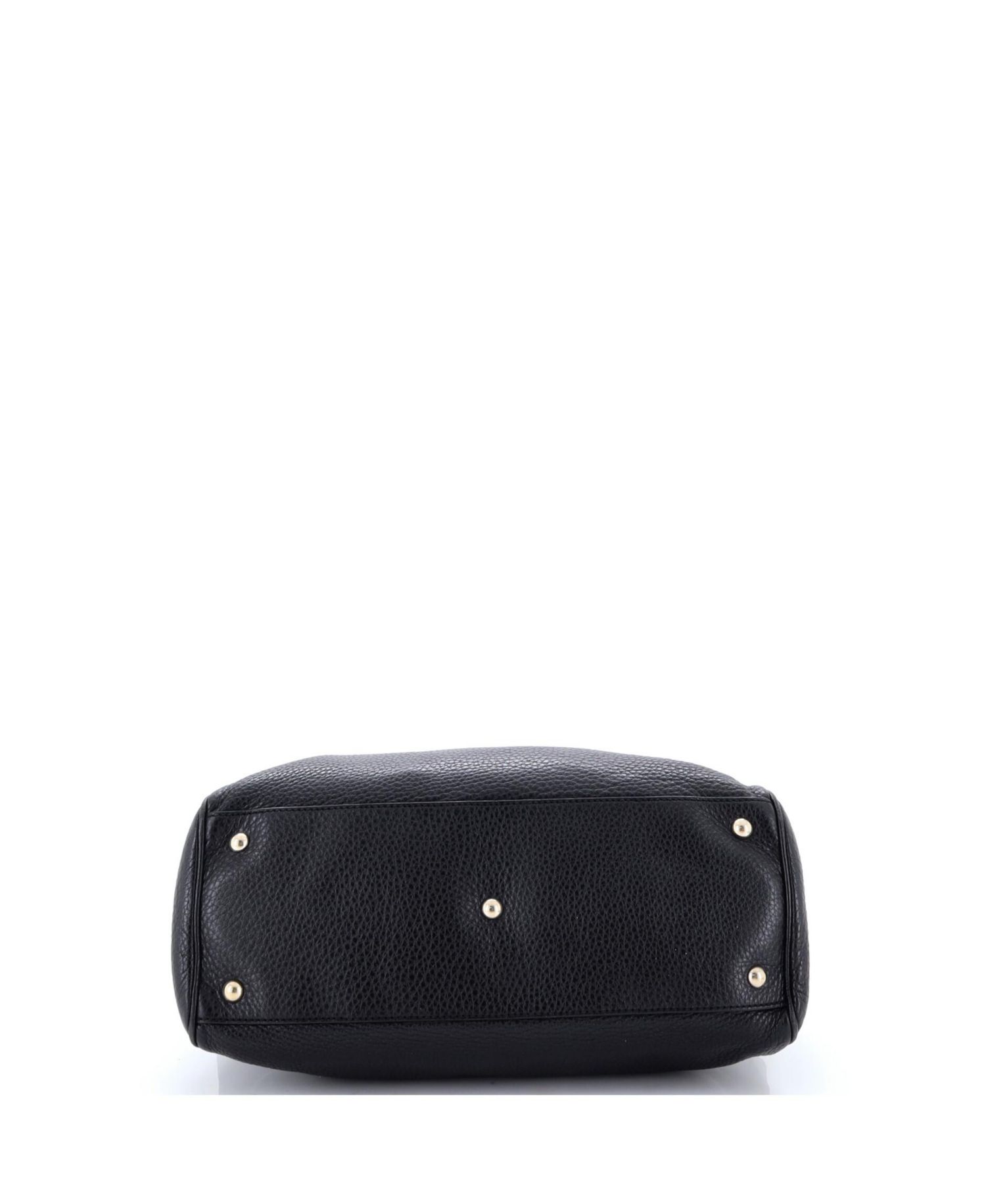 Medium Bamboo Shopper Tote Leather