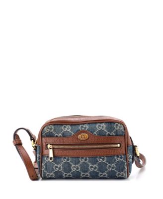 Mini Ophidia Shoulder Bag GG Denim