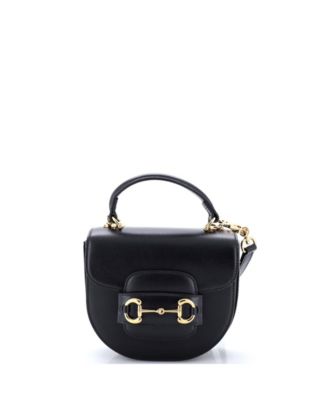 Mini Horsebit 1955 Rounded Top Handle Bag Leather