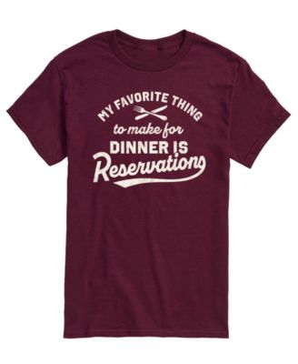 Men's My Favorite Thing Reservations Short-Sleeve Graphic T-Shirt