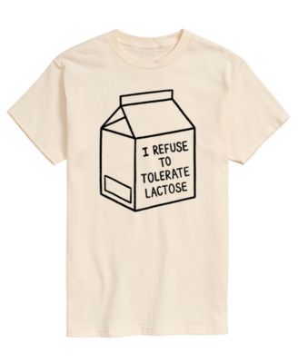 Men's Refuse To Tolerate Lactose Short-Sleeve Graphic T-Shirt