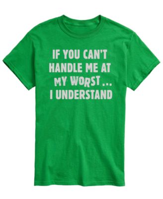 Men's Can't Handle Me At Worst Short-Sleeve Graphic T-Shirt