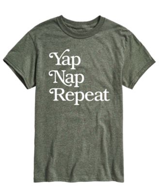 Men's Yap Nap Repeat Short-Sleeve Graphic T-Shirt