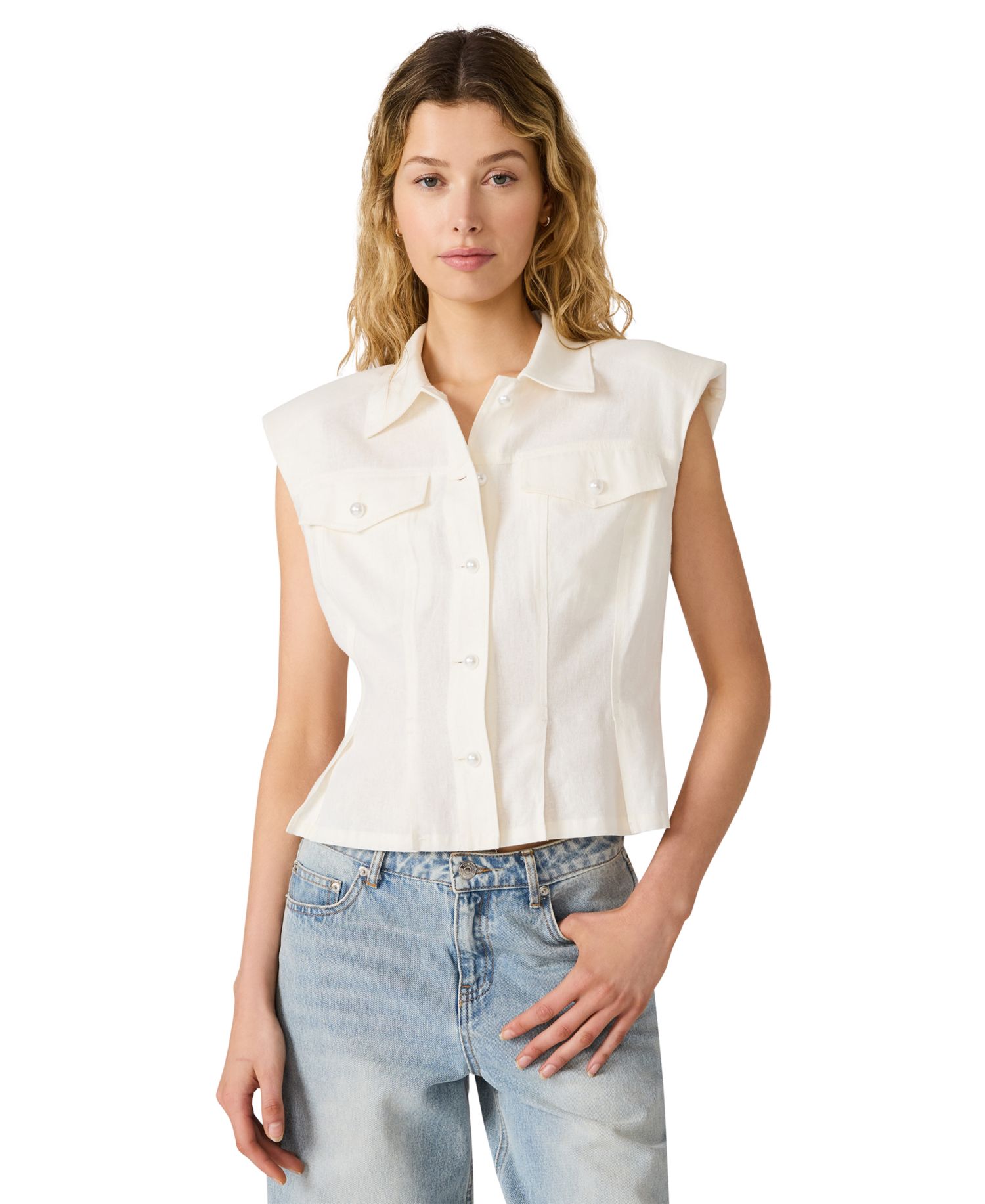 Women's Cassady Collared Neck Top