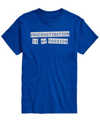 Men's Procrastination Is My Passion Short-Sleeve Graphic T-Shirt