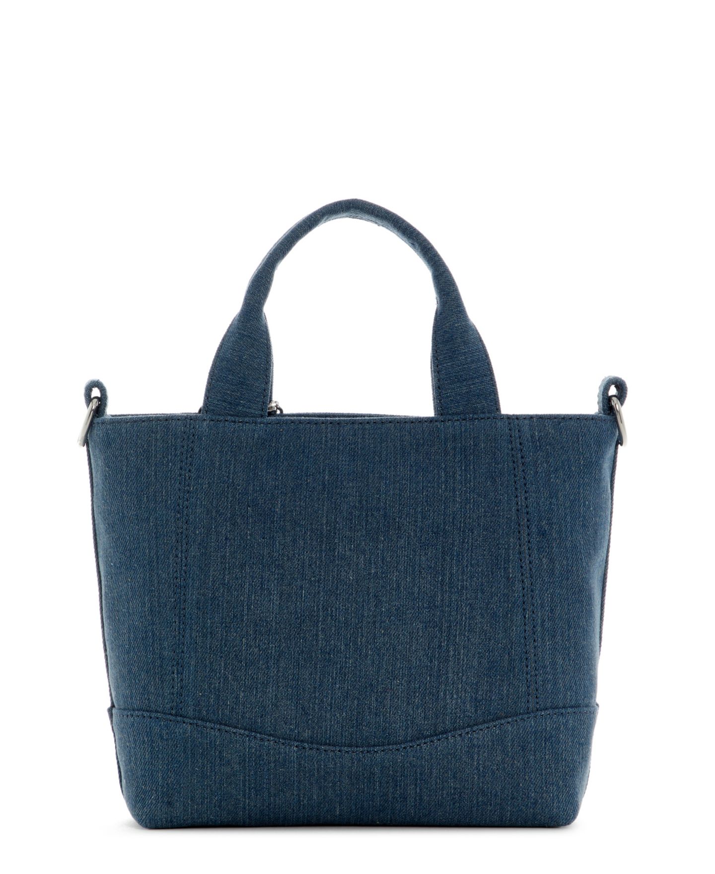 Женская сумка GUESS Sasha Small Tote Handbag, цвет: Джинсовый — фото 2