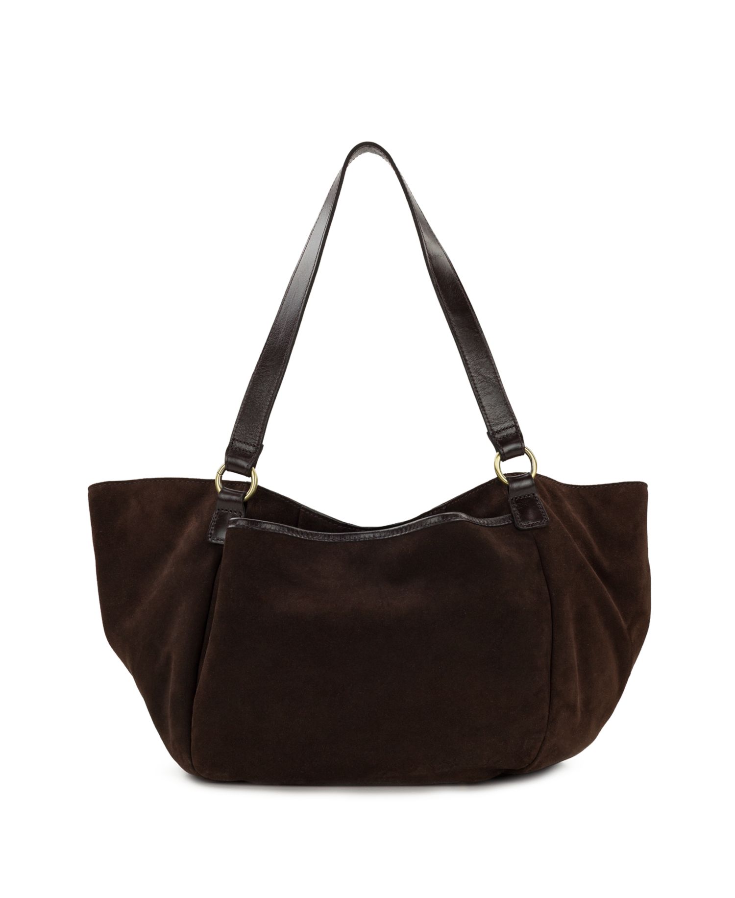 Mads Small Suede Drawstring Tote Bag