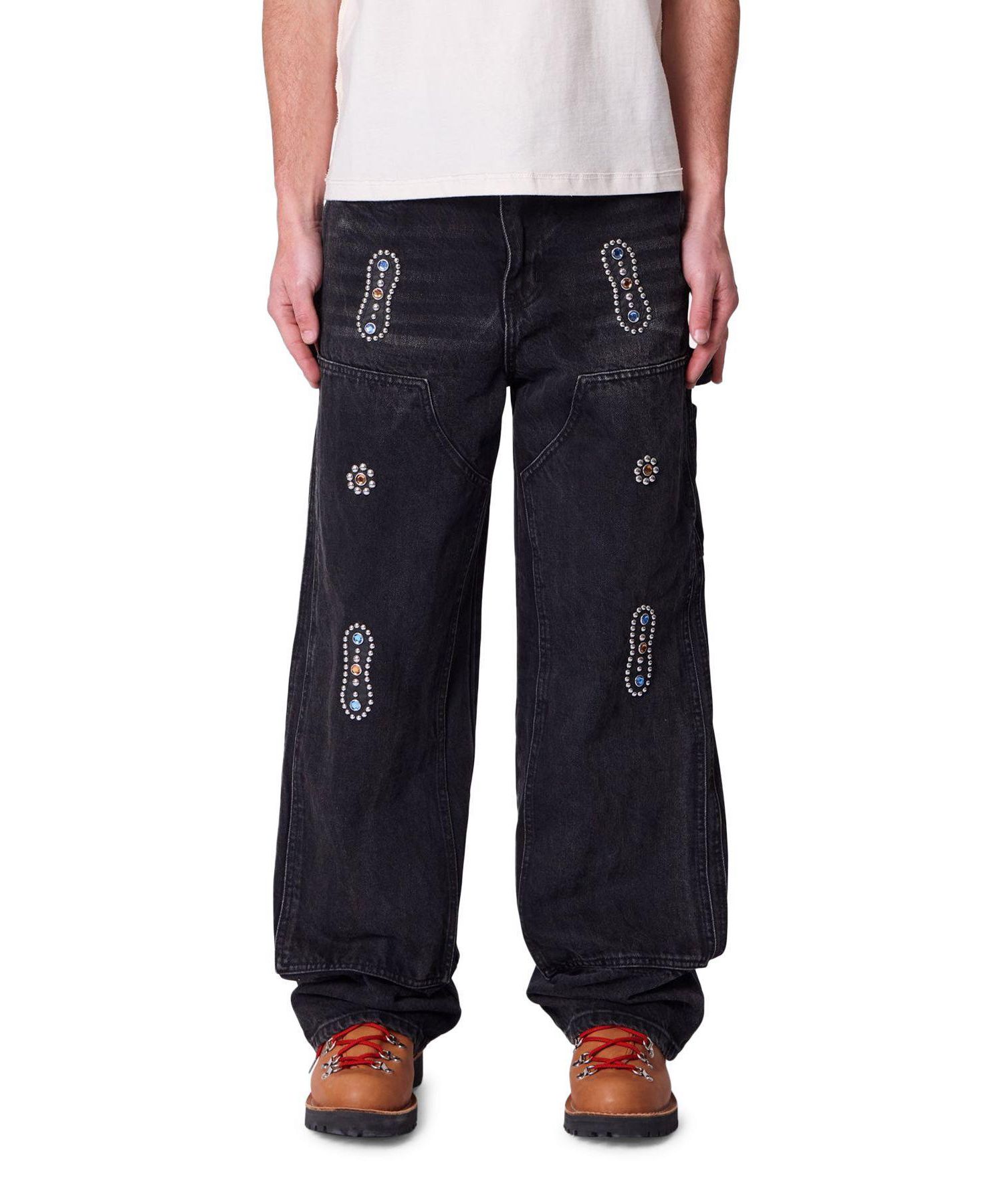 Men's Ultra Baggy Western Jewel Jeans