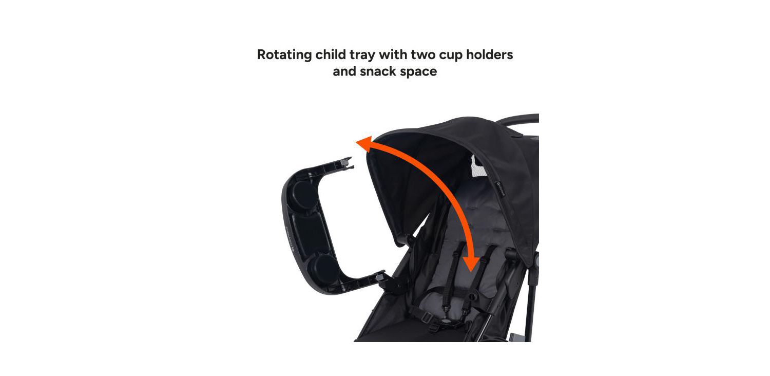 Kids Trend Venture 3-Wheel Stroller Travel System