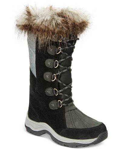 Clarks Collection Women's Wintry Hi Waterproof Cold-Weather Boots