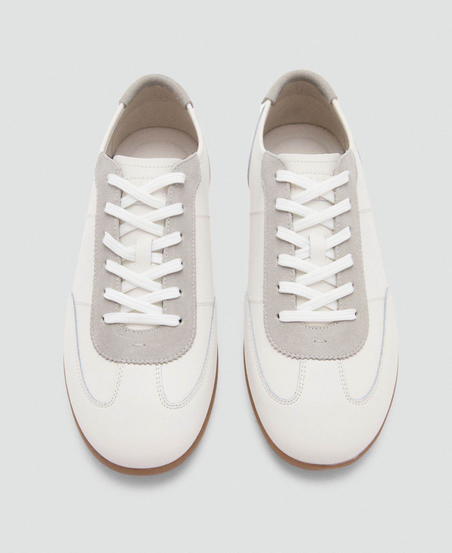 Men's Leather Mixed Sneakers