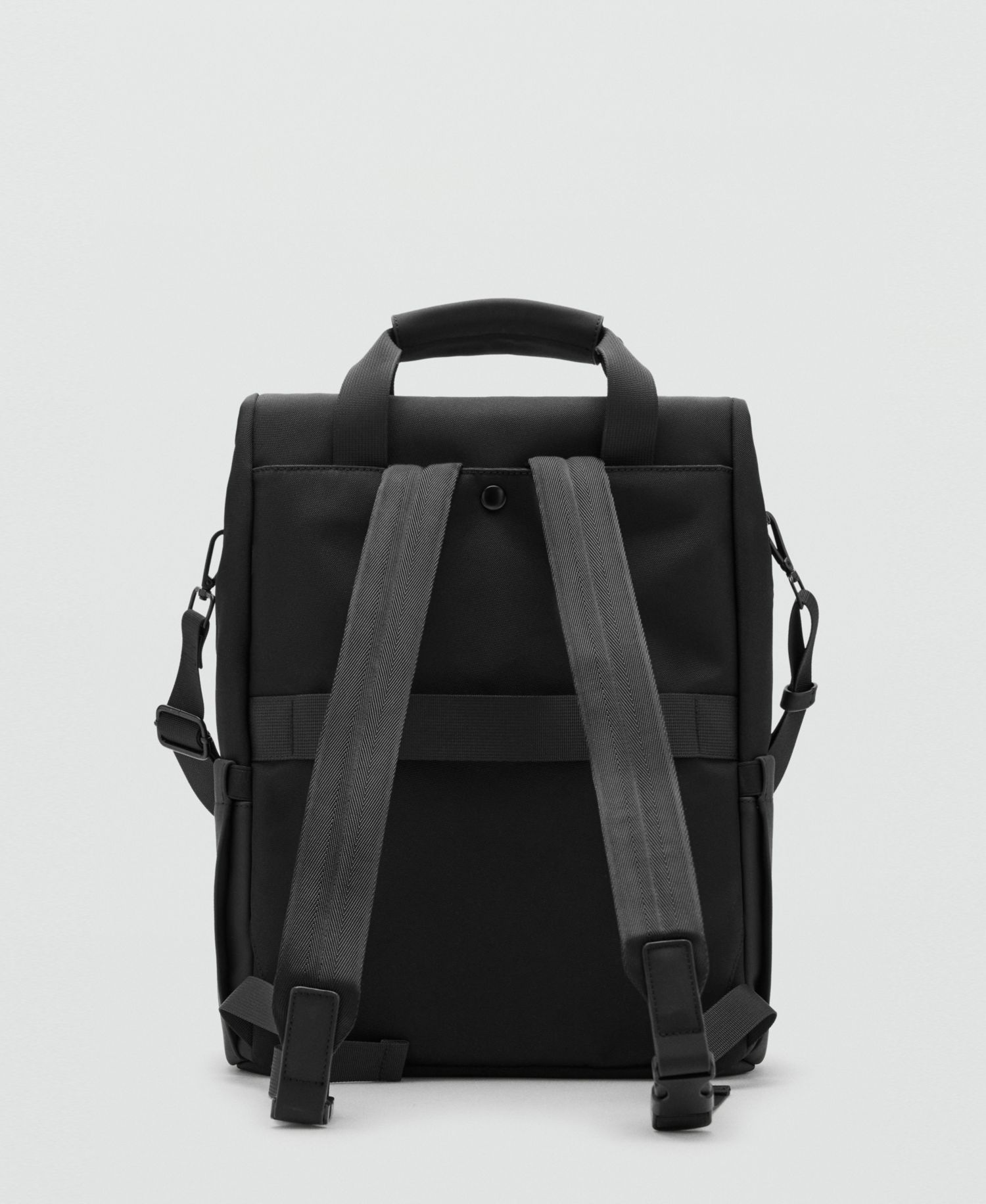 Men's Black Multi-Purpose Backpack