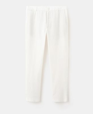 Men's Slim-Fit Linen Pants