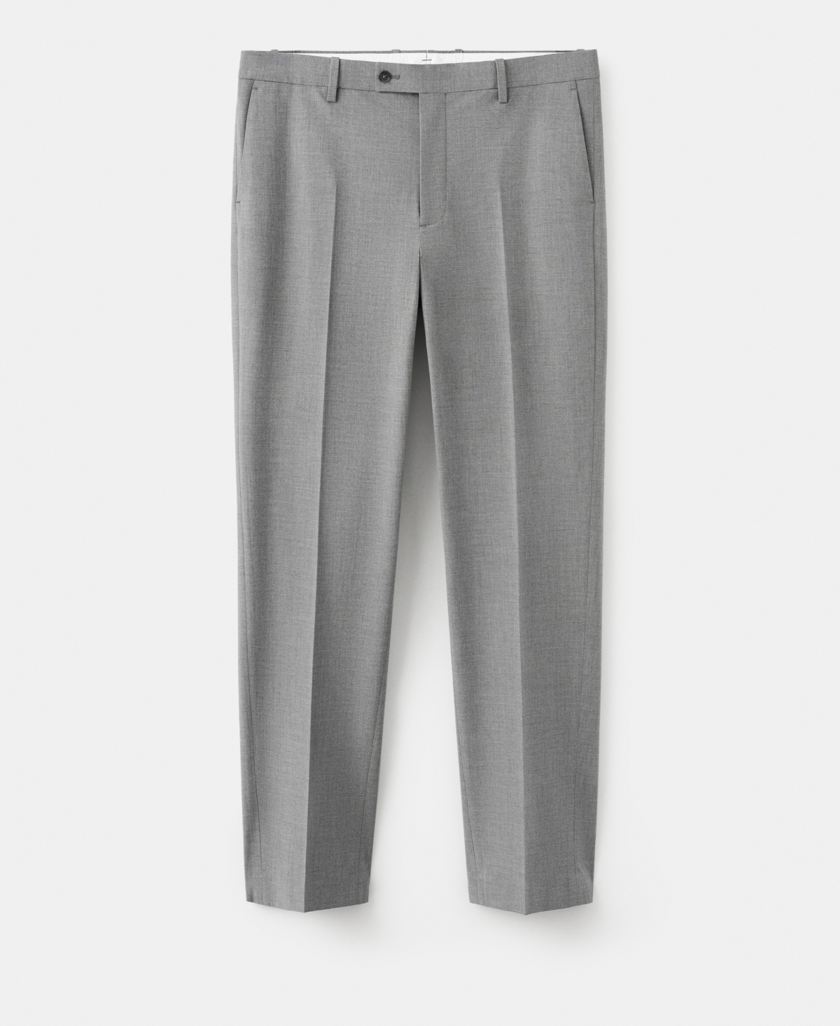Mango Men's London Regular-fit Pants In Gray
