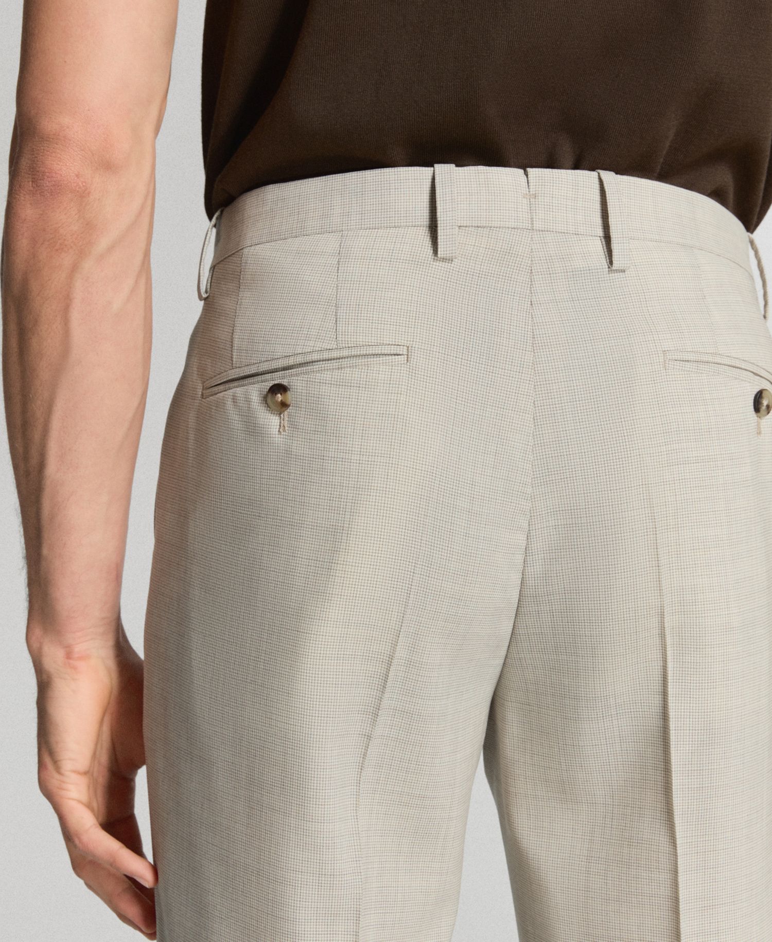 Men's Turin Wool Suit Pants