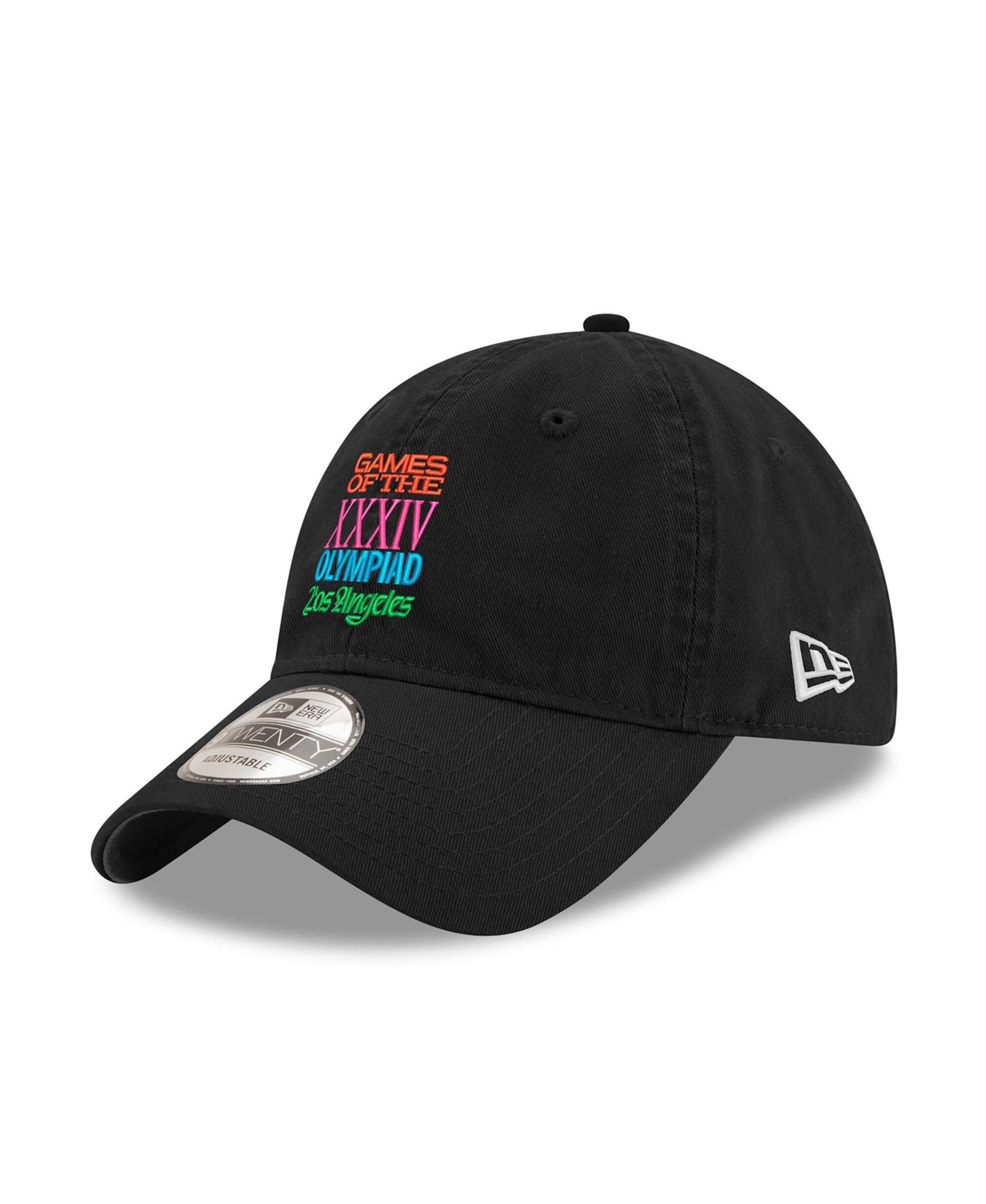Men's Black LA28 Superbloom Collection 9TWENTY Adjustable Hat