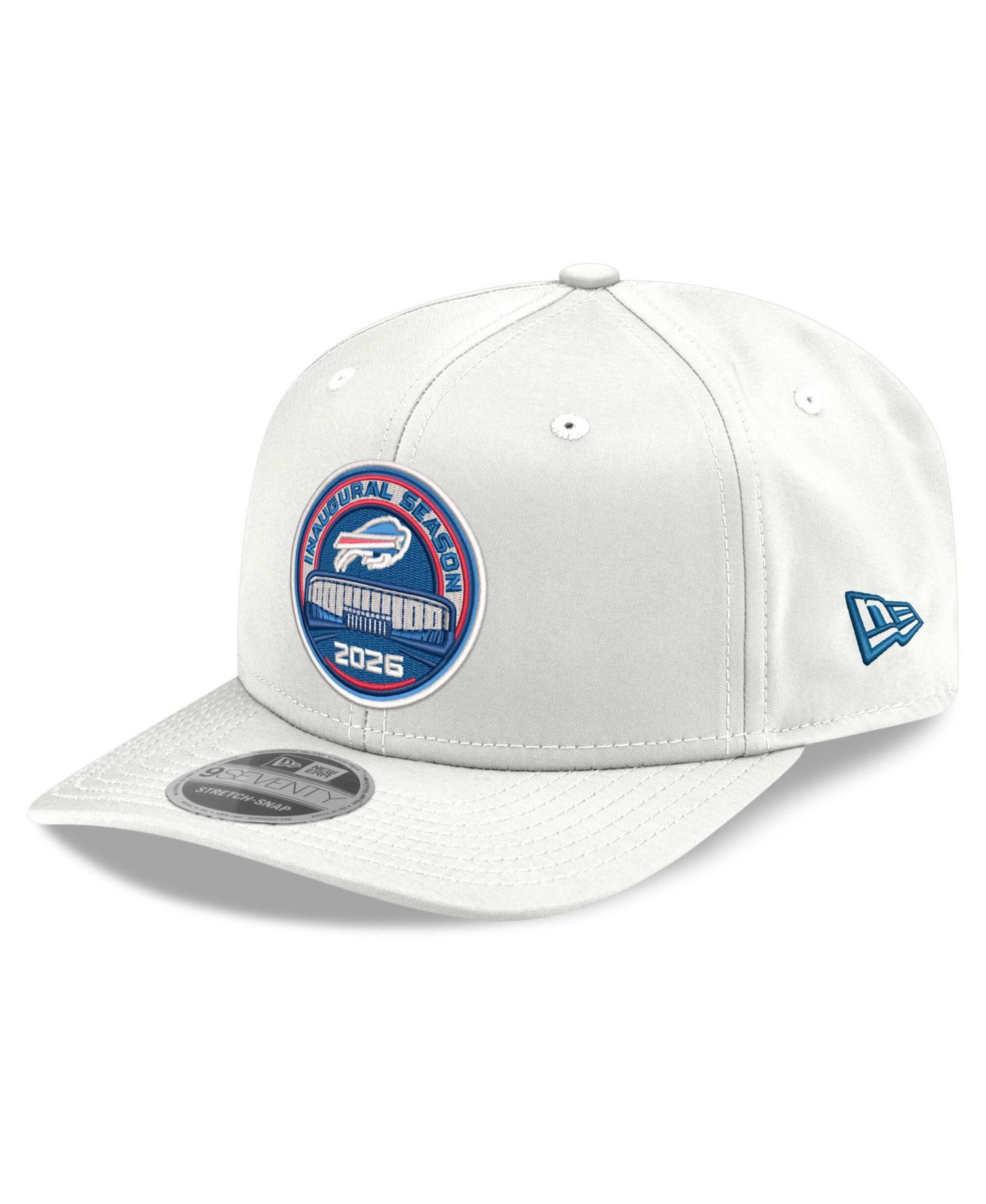 Men's White Buffalo Bills Highmark Stadium Inaugural Season 9SEVENTY Adjustable Hat
