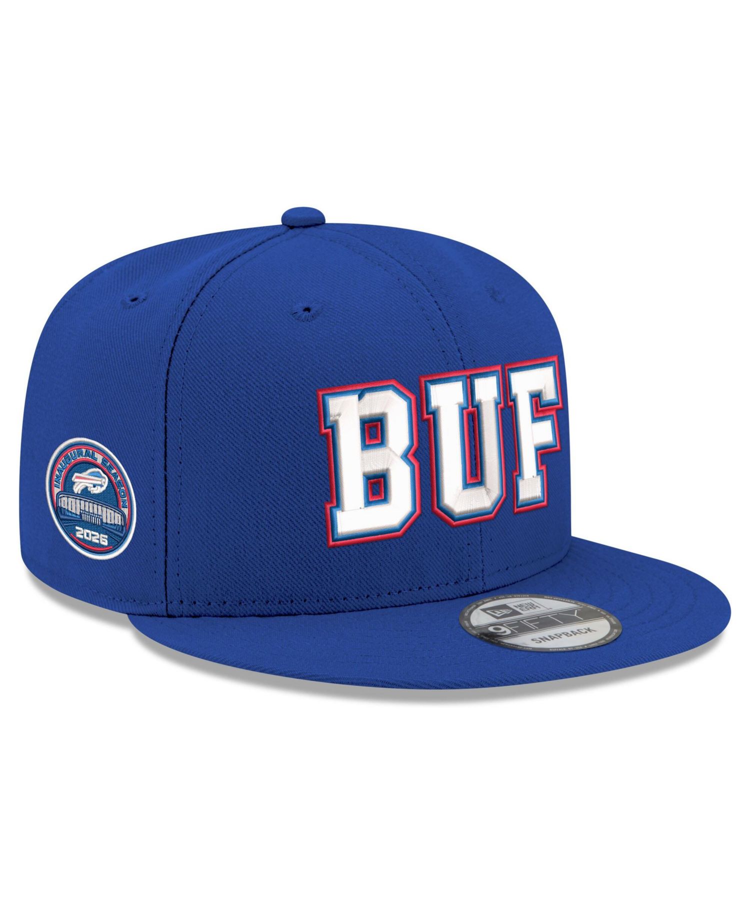 Men's Royal Buffalo Bills Highmark Stadium Inaugural Season 9FIFTY Snapback Hat