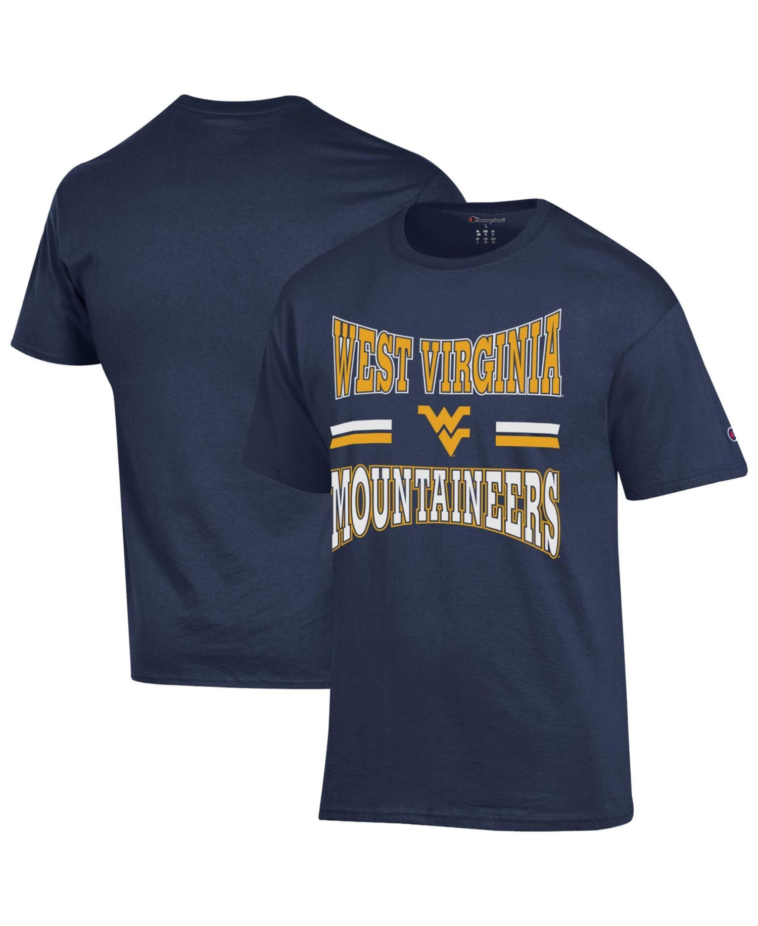 Men's Navy West Virginia Mountaineers Team Zoom T-Shirt