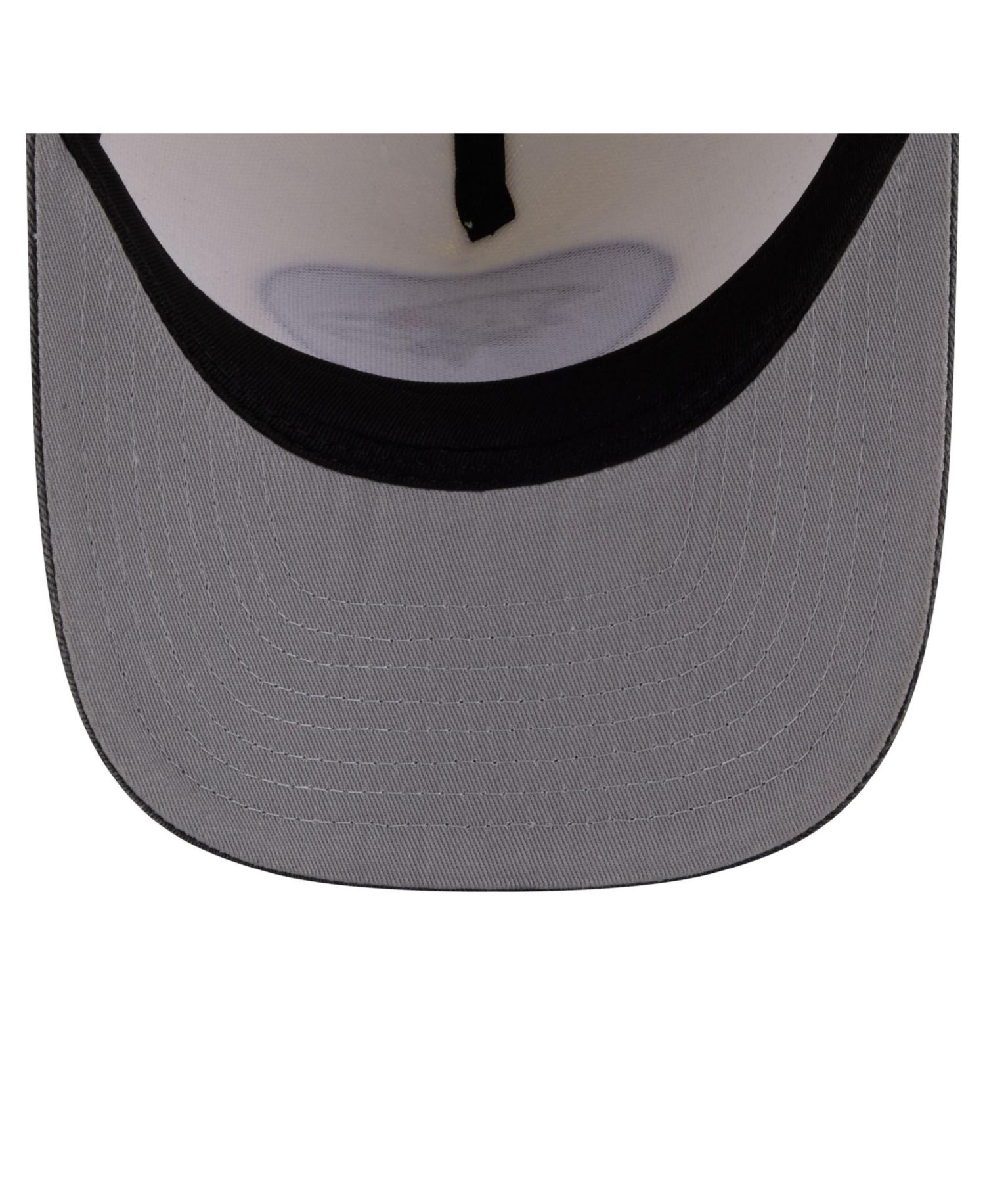 Men's Cream/Black Baltimore Ravens Washed A-Frame 9FIFTY Snapback Hat