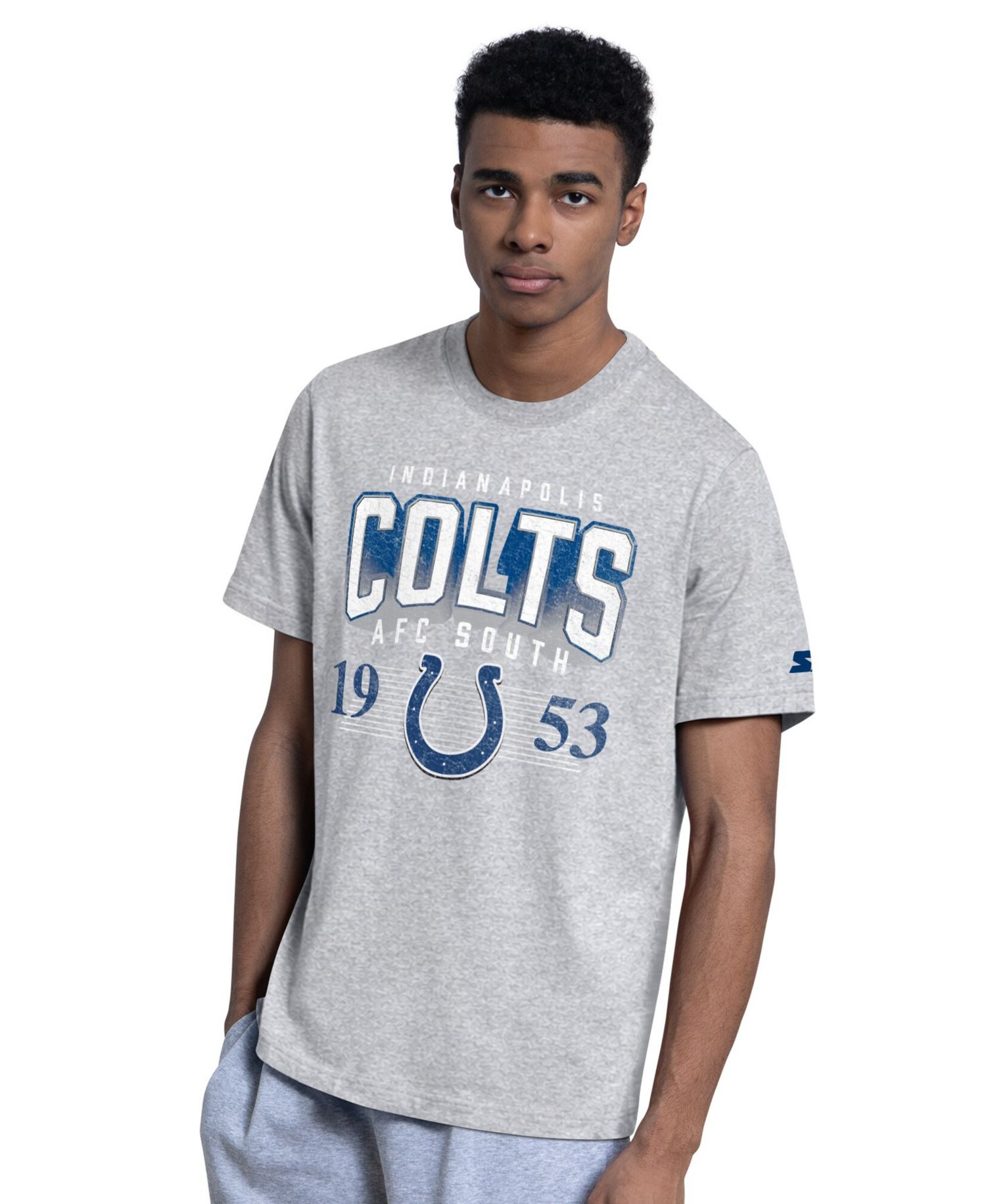 Men's 2-pack Royal/Gray Indianapolis Colts Logo T-Shirt