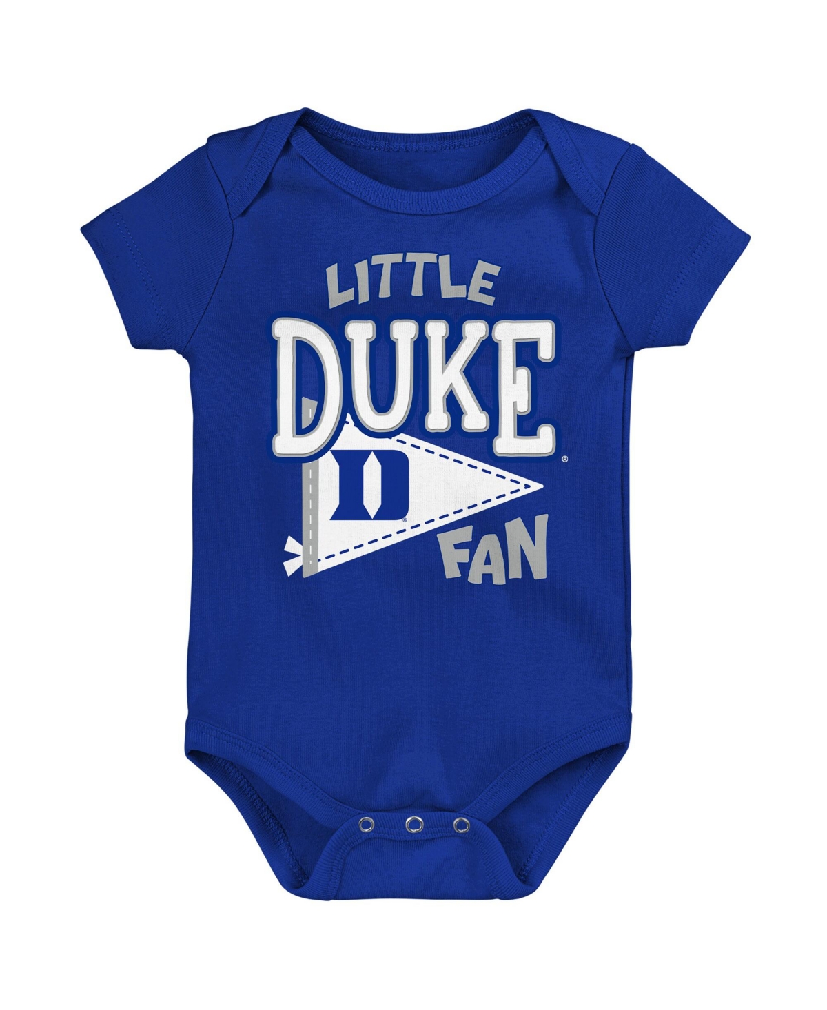 Outerstuff Baby Boys and Girls Royal Duke Blue Devils Little Banner Bodysuit - Royal