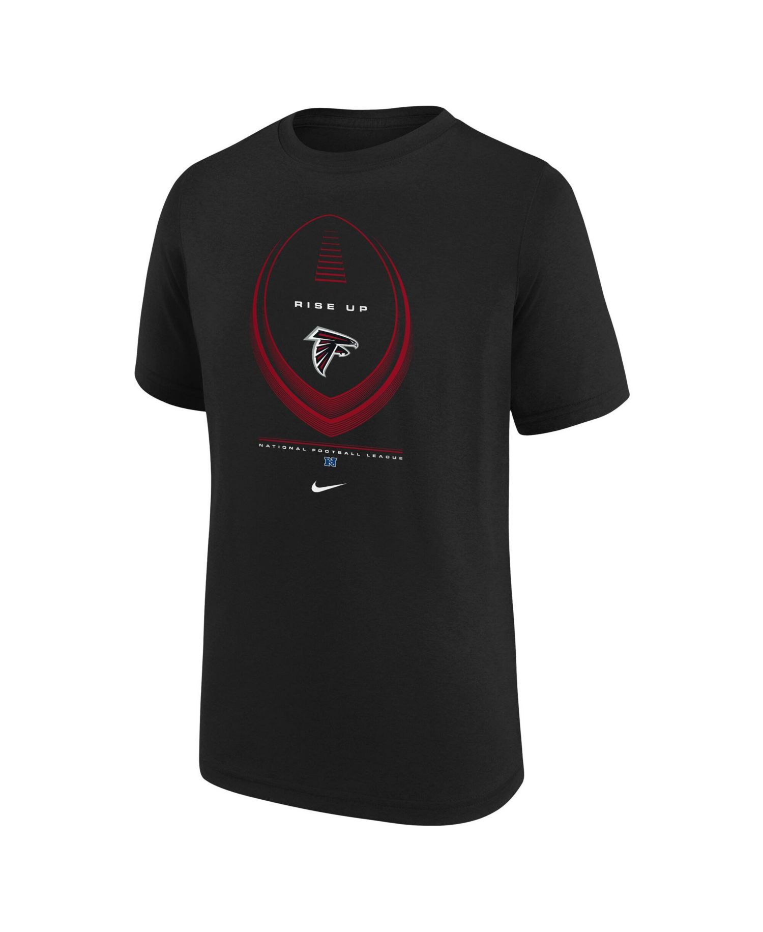 Big Boys and Girls Black Atlanta Falcons Icon Legend Dri-FIT T-Shirt
