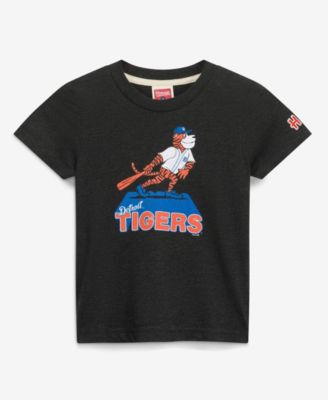 Toddler Charcoal Detroit Tigers Mascot T-Shirt
