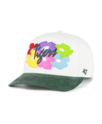 Men's White/Green Detroit Tigers Flora Gallery Hitch Adjustable Hat