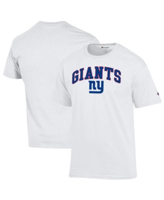 Men's White New York Giants Arch Over Logo T-Shirt