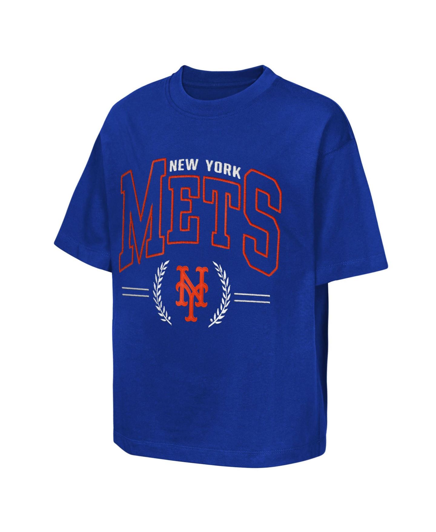 Детская футболка Outerstuff Royal New York Mets Premium World Class — фото 3