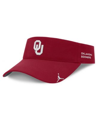 Men's and Women's Crimson Oklahoma Sooners 2026 On-Field Ace Adjustable Visor