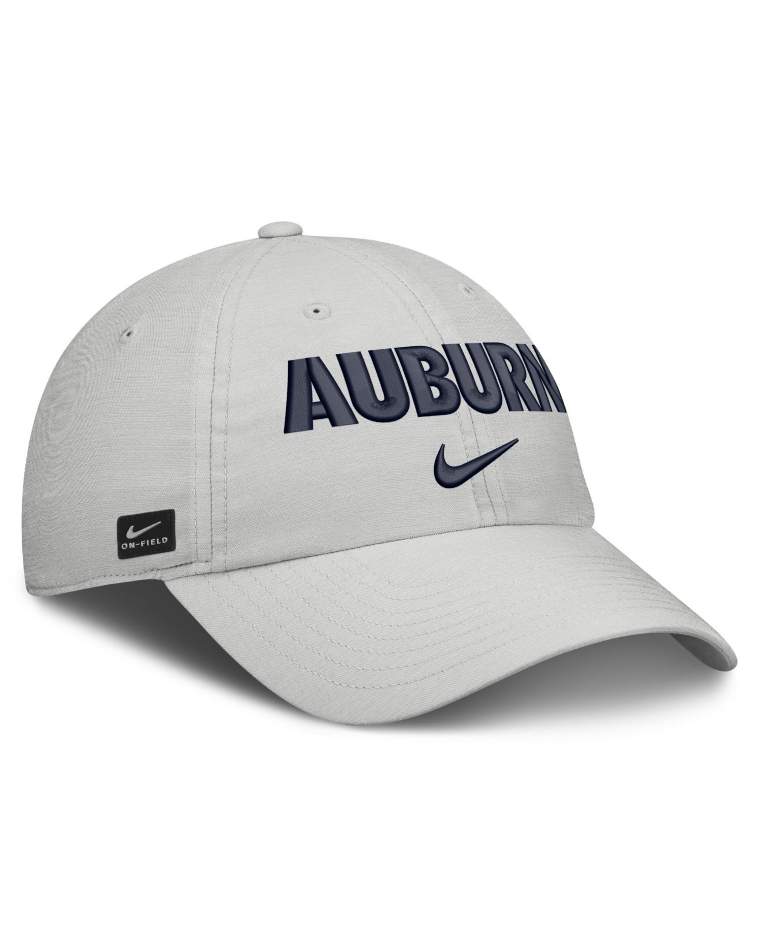 Men's and Women's Gray Auburn Tigers On-Field Gameday Adjustable Club Hat