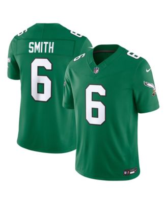 Men's DeVonta Smith Kelly Green Philadelphia Eagles Vapor F.U.S.E. Stitched Limited Jersey